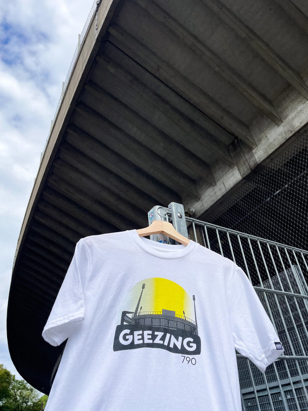 Geezing790 "Stadion"-Shirt | Herren | weiß